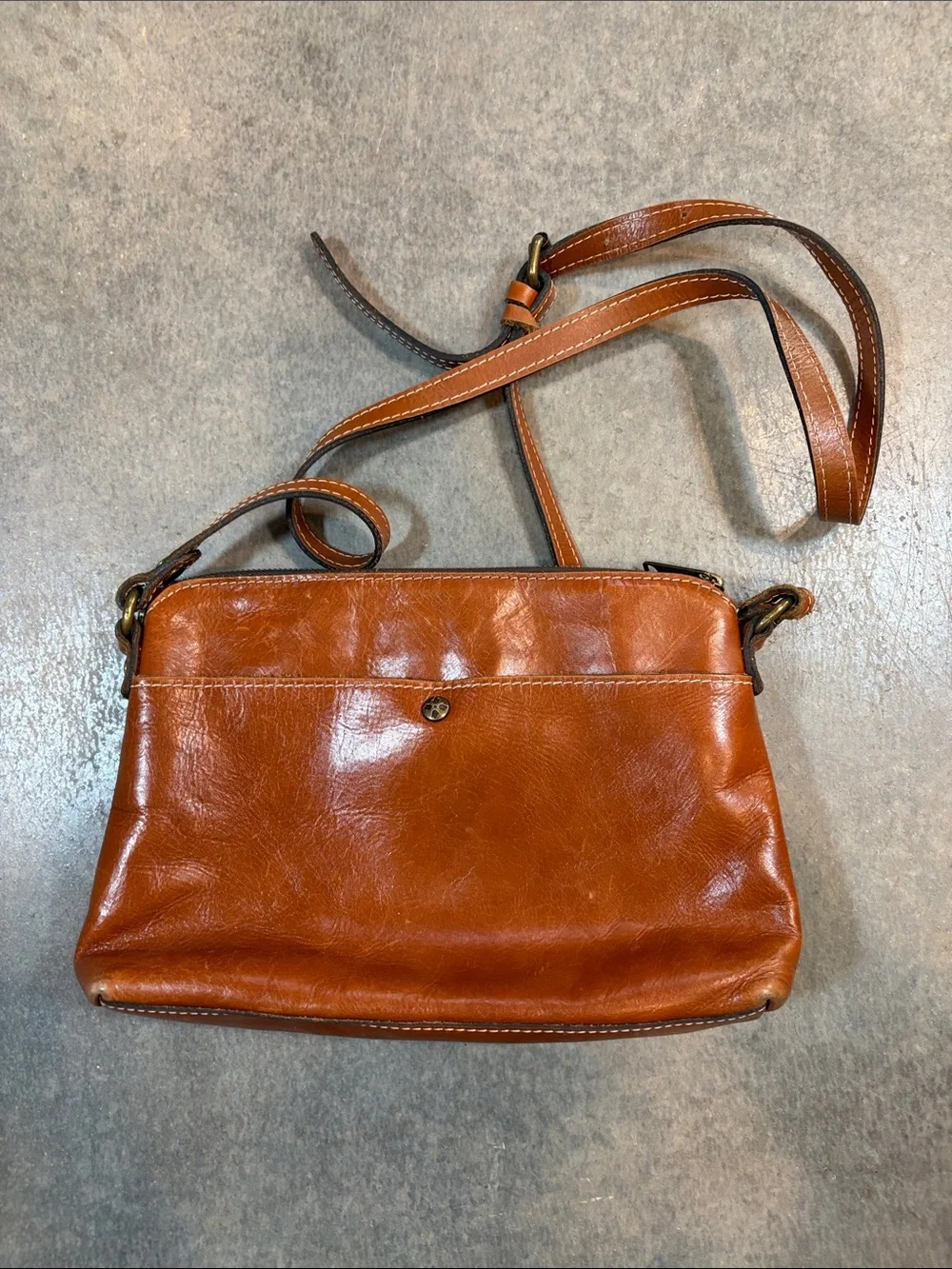 Patricia Nash Avellino Leather Crossbody Purse